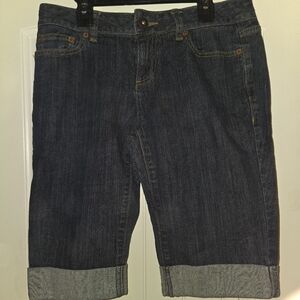 DKNY Dark Blue Capri Jeans NWOT